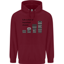 Photography Important Choices Photographer Childrens Kids Hoodie Maroon