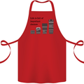 Photography Important Choices Photographer Cotton Apron 100% Organic Red