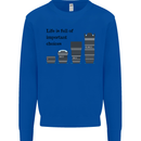 Photography Important Choices Photographer Mens Sweatshirt Jumper Royal Blue