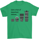 Photography Important Choices Photographer Mens T-Shirt Cotton Gildan Irish Green