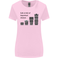 Photography Important Choices Photographer Womens Wider Cut T-Shirt Light Pink