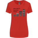 Photography Important Choices Photographer Womens Wider Cut T-Shirt Red