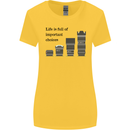 Photography Important Choices Photographer Womens Wider Cut T-Shirt Yellow