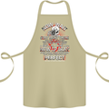 Photography Now Wait Photographer Funny Cotton Apron 100% Organic Khaki