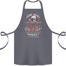 Photography Now Wait Photographer Funny Cotton Apron 100% Organic Steel
