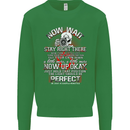 Photography Now Wait Photographer Funny Kids Sweatshirt Jumper Irish Green