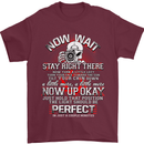Photography Now Wait Photographer Funny Mens T-Shirt Cotton Gildan Maroon