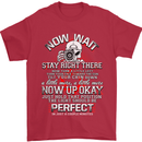 Photography Now Wait Photographer Funny Mens T-Shirt Cotton Gildan Red
