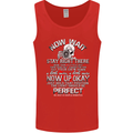 Photography Now Wait Photographer Funny Mens Vest Tank Top Red