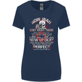 Photography Now Wait Photographer Funny Womens Wider Cut T-Shirt Navy Blue