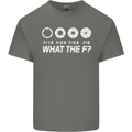 Photography What the F Stop Photographer Kids T-Shirt Childrens Charcoal