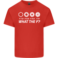 Photography What the F Stop Photographer Kids T-Shirt Childrens Red