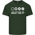 Photography What the F Stop Photographer Mens Cotton T-Shirt Tee Top Forest Green
