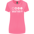 Photography What the F Stop Photographer Womens Wider Cut T-Shirt Azalea