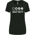 Photography What the F Stop Photographer Womens Wider Cut T-Shirt Black