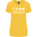 Photography What the F Stop Photographer Womens Wider Cut T-Shirt Yellow