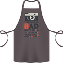 Photography Your Face Funny Photographer Cotton Apron 100% Organic Dark Grey