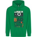 Photography Your Face Funny Photographer Mens 80% Cotton Hoodie Irish Green