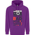 Photography Your Face Funny Photographer Mens 80% Cotton Hoodie Purple