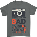 Photography Your Face Funny Photographer Mens T-Shirt Cotton Gildan Charcoal