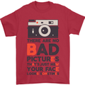 Photography Your Face Funny Photographer Mens T-Shirt Cotton Gildan Red