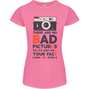Photography Your Face Funny Photographer Womens Petite Cut T-Shirt Azalea