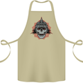 Pickelhaube Skull Prussian Helmet Biker Cotton Apron 100% Organic Khaki