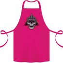Pickelhaube Skull Prussian Helmet Biker Cotton Apron 100% Organic Pink