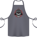 Pickelhaube Skull Prussian Helmet Biker Cotton Apron 100% Organic Steel