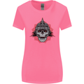Pickelhaube Skull Prussian Helmet Biker Womens Wider Cut T-Shirt Azalea
