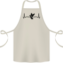 Pigeon Hunting Heart Beat ECG Hunter Cotton Apron 100% Organic Natural