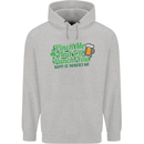 Pinch Me and I'll Punch You St Patricks Day Childrens Kids Hoodie Sports Grey