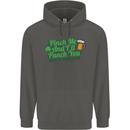 Pinch Me and I'll Punch You St Patricks Day Childrens Kids Hoodie Storm Grey
