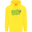 Pinch Me and I'll Punch You St Patricks Day Childrens Kids Hoodie Yellow