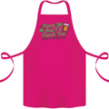 Pinch Me and I'll Punch You St Patricks Day Cotton Apron 100% Organic Pink