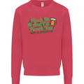 Pinch Me and I'll Punch You St Patricks Day Kids Sweatshirt Jumper Heliconia