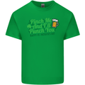 Pinch Me and I'll Punch You St Patricks Day Kids T-Shirt Childrens Irish Green