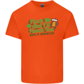 Pinch Me and I'll Punch You St Patricks Day Kids T-Shirt Childrens Orange