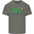 Pinch Me and I'll Punch You St Patricks Day Mens Cotton T-Shirt Tee Top Charcoal