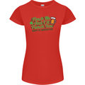 Pinch Me and I'll Punch You St Patricks Day Womens Petite Cut T-Shirt Red