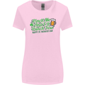 Pinch Me and I'll Punch You St Patricks Day Womens Wider Cut T-Shirt Light Pink