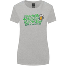 Pinch Me and I'll Punch You St Patricks Day Womens Wider Cut T-Shirt Sports Grey