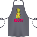 Pineapple Slut Funny Movie Theme Cotton Apron 100% Organic Steel