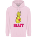 Pineapple Slut Funny Movie Theme Mens 80% Cotton Hoodie Light Pink