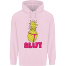 Pineapple Slut Funny Movie Theme Mens 80% Cotton Hoodie Light Pink