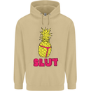 Pineapple Slut Funny Movie Theme Mens 80% Cotton Hoodie Sand
