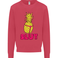 Pineapple Slut Funny Movie Theme Mens Sweatshirt Jumper Heliconia