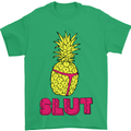 Pineapple Slut Funny Movie Theme Mens T-Shirt Cotton Gildan Irish Green