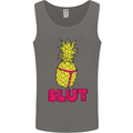 Pineapple Slut Funny Movie Theme Mens Vest Tank Top Charcoal