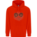 Ping Pong Sketch Table Tennis Set Childrens Kids Hoodie Bright Red